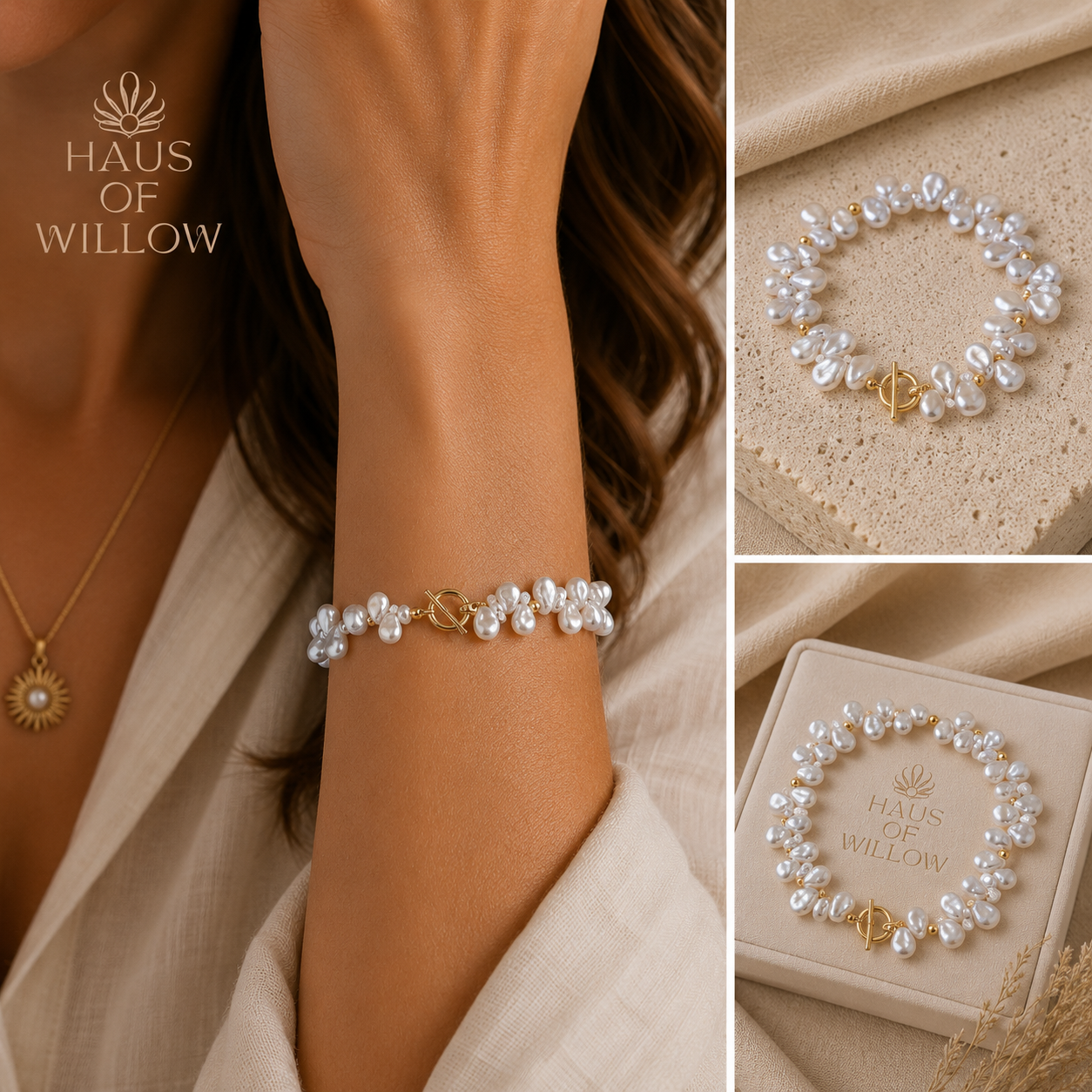 Bailey Pearl Bracelet