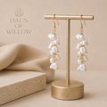 Denika Pearl Cascade Earrings