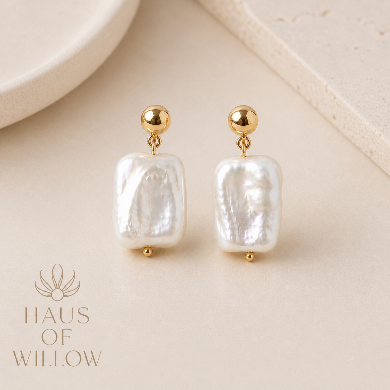 The “Elara” Baroque Pearl Drops