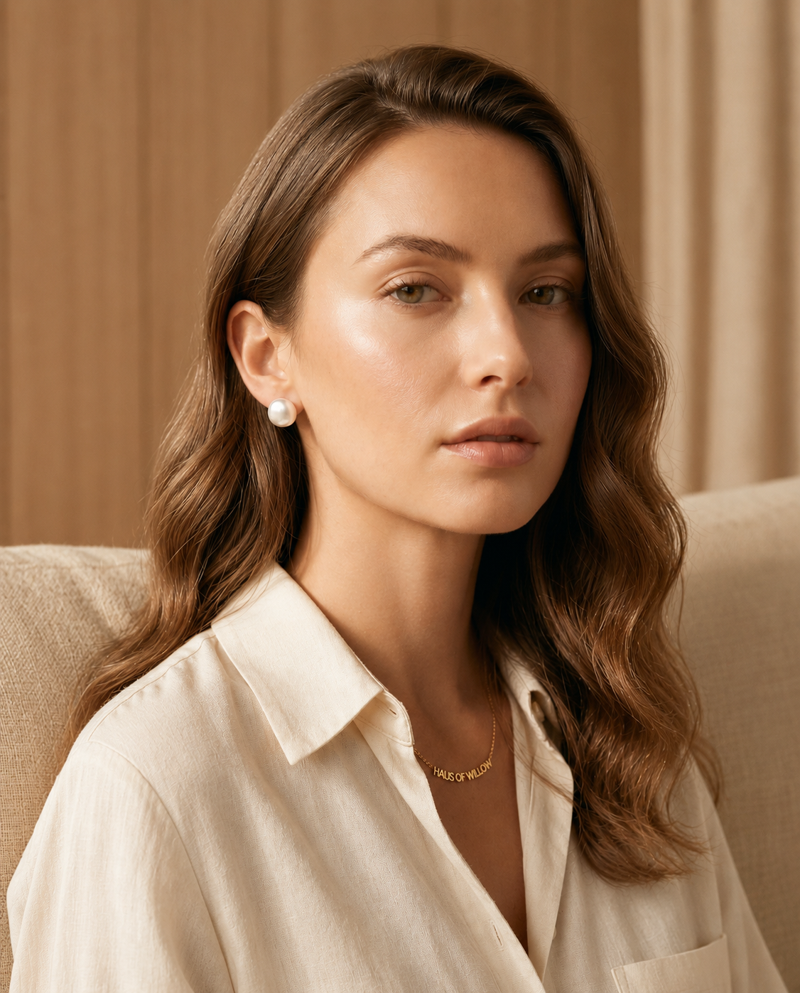 Abigail Baroque Pearl Studs